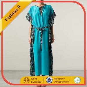 women casual maxi kaftan dress