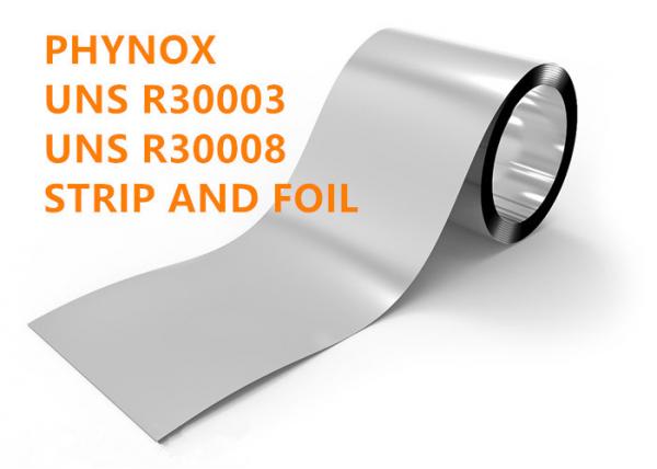 Cobalt base alloy Phynox alloy UNS R30003, R30008 for medical