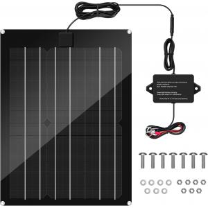 Trickle Solar Car Battery Maintainer Charger For RV 15W 12V