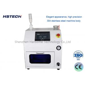 SMT Nozzle Cleaning Equipment HS-800 with PLC Touch Screen and Green Cover