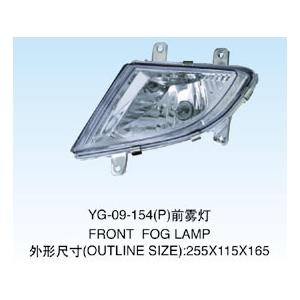 Marcopolo BRT front fog lamp with LED lamp 24V,  model:YG-09-154