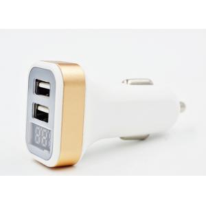 Fast Multiple Electric Car Charger Adapter Dual USB Ports Car Plug LED Light For Sumsang Iphone