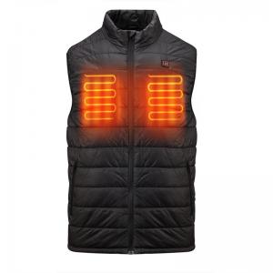 China Men Rechargeable Waistcoat For Winter 5v 7.4v Heated Clothes supplier