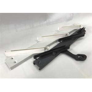 Plastic Clip Blade Louvers Machining Aluminium Parts for Window Frame