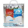 disposable aluminum foil insulated thermal cooler bag,laminated disposable