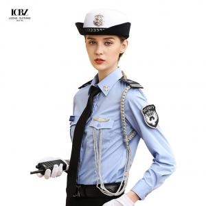 China Security Guard Workwear Uniforms Shirts Dresses For Male Female Customized Color Guard supplier