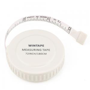 China Wintape Quality 79inch 2Meters Mini Compact Soft Auto Lock Gift Retractable Cloth Knitting Craft Weight Loss Measurement supplier