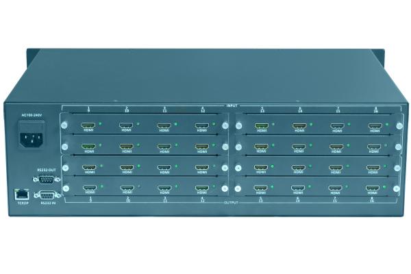 10.8 фунтов видео матричный коммутатор с 16x16 матричным типом и 16 выходами HDMI