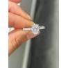 Oval Brilliant Cut 1.1ct CVD Lab Grown White Diamond With Platinum 950 Setting