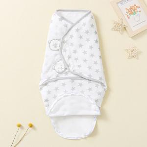 China Newborn Printing Muslin Wrap Sleeping Bag Blankets Baby Sleeping Bags supplier