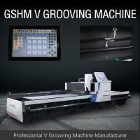 China Hydraulic V Groove Machine For Metal Kitchen Cabinet Making Machine on sale
