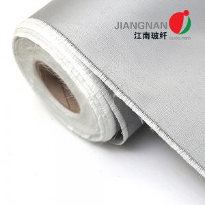 China Fireproof PU Coated Fiberglass Fabric One Sided For Expansion Joint Fire Retardant Curatin Fabric supplier