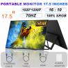 China Moniteur portable 17,5 pouces 1920x1200 400 nits pour ordinateur portable wholesale