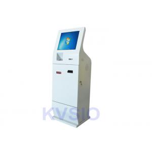 China Credit Card Reader Bill Payment Kiosk 300 Lumens/M2 Brightness Monitor supplier