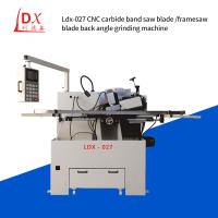 China Full CNC Carbide Band Saw Blade Frame Saw Blade Inverted Rear Angle Grinding Machine on sale