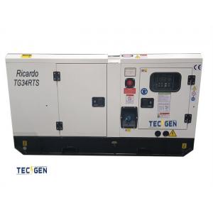 Ricardo diesel generator 31kVA Ricardo diesel engine ZH4102D generator silent enclosed