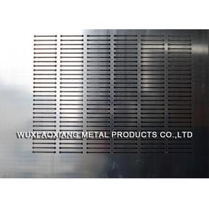 10mm Thickness Perforated SS Sheet / Stainless Steel Profiles By Laser Cutting