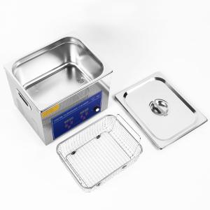 China 10 Liter Ultrasonic Cleaner with 20~80℃ Adjustable Temperature and 0-240W Power for High Cleaning Effect wholesale