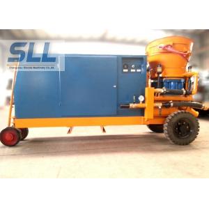 China Tunnel Mobile Shot Concrete Machine For 20mm Aggregate High Efficient supplier