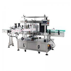 China 1 SUS 304 Stainless Steel Double-Sided Labeling Machine for Laundry Detergent Bottles supplier