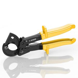 China Ergonomic Practical Electrical Ratchet Cutters , Heavy Duty Cable Cutter 240mm supplier