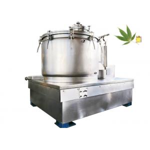 China Hemp Oil Ethanol Extraction Filter Centrifuge Stainless Steel Batch Type supplier