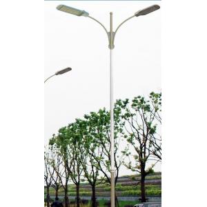 Chot dip galvanized street lighting fixture factory height street light pole complete with fittings and lift system