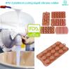 Next-Gen Platinum LSR for Gourmet Chocolate & Cake Molds - Nano-Enhanced Food Safety - 1000+ Uses Guaranteed - Smart Mold Tech Ready