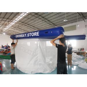 China Jellyfish Protection Floating Yacht Inflatable Sea Pool With Net supplier