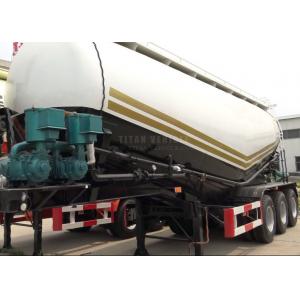 China TITAN VEHICLE air compressor bulk cement transport truck 3 axle cement bulker for sale in pakistan supplier
