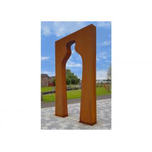 Large Landscape Design Corten Steel Garden Wine Bottle Sculpture