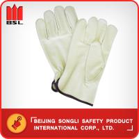 China SLG-PA503KT  Pig grain leather working safety gloves on sale