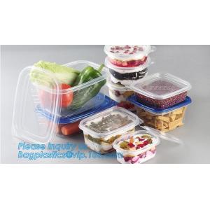 Reusable Freezer Food Storage Containers with Lids, Meal Prep Container Sets Bento Box BPA Free Microwaveable