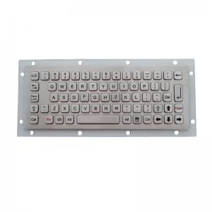 China 68 keys compact format IP67 stainless steel Panel Mount waterproof keyboard supplier