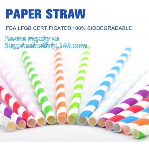 China biodegradable paper drinking straw, paper for paper straw, disposable paper straw,Bendy Flexible Paper Straws For Drinki wholesale