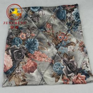 China 2018 new design crepe velvet cushion cover for wholesale supplier