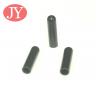 China Jiayang aglet Glossy black color tube shape ABS plastic tipping plastic aglets wholesale