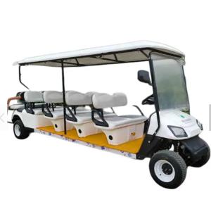 Custom 10 Seater Electric 72 Volt Golf Cart 4x4 For Sightseeing Green And Environmentally Friendly