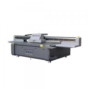 6090 Plate Type Digital Flatbed Printer Inkjet Thickness 100mm With Toshiba Head