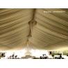 15m Width Multi Side Clear Span Tents Garden Wedding Event With Ceiling Decor
