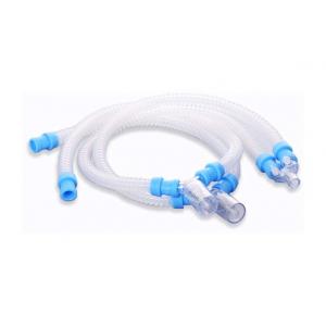 Adult Reusable Silicone Ventilator Breathing Circuits Customized Length