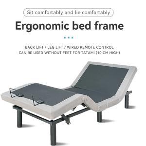 China OEM ODM Folding Adjustable Bed Customized Zero Gravity Adjustable Metal Bed on sale