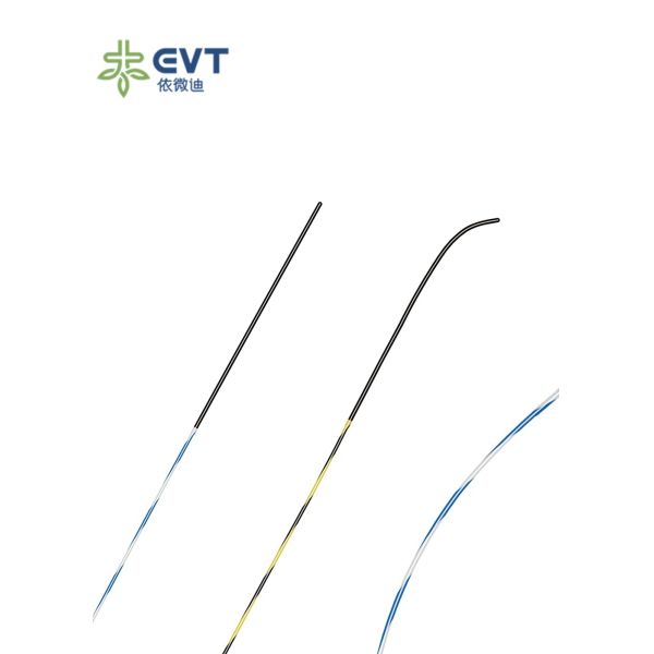 統合ゼブラガイドワイヤ ハイブリッドガイドワイヤ 柔らかい尖端 折りたたみ抵抗性 PTFEコーティング