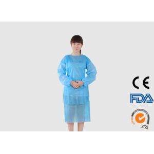China Liquid Proof Disposable Medical Gowns For Hospital / Clinic / Pharmacy supplier