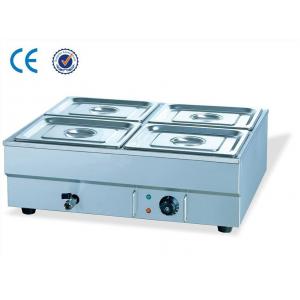 China Free Standing 4 Pot Catering Bain Marie Food Warmer For Hot Food CE / ISO supplier
