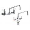 China Single / Double Pantry Faucet Deck Mounted / Wall Mount Commercial Kitchen Faucets wholesale