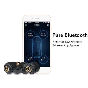 China Sensor externo do carro TPMS do sistema de vigilância da pressão dos pneus do IOS Android Bluetooth supplier