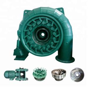 Small Hydro Turbine Parts Water Turbine Runner / Pelton Wheel 30cm - 50cm