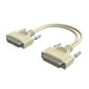 China DB9P D-Sub 15P DB25P Injection Molded Multicore Twisted Pair Shielded Wire Extension Cable DB25 TV Computer Desktop Cable wholesale