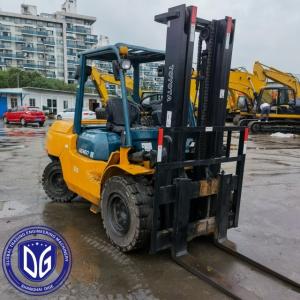 China 5 Ton Used Toyota Forklift Original From Japan Toyota Forklift Second Hand supplier